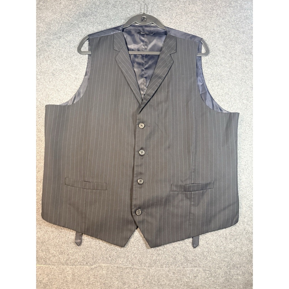 Ruth & Boaz Men's Pinstripe Suit Vest XL